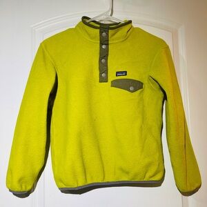 Patagonia Men's Bright Yellow Crewneck Sweater